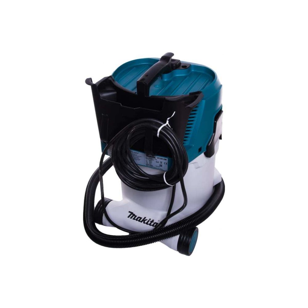 Электрический пылесос Makita VC3012L, для сухой и влажной уборки, класс пыли L