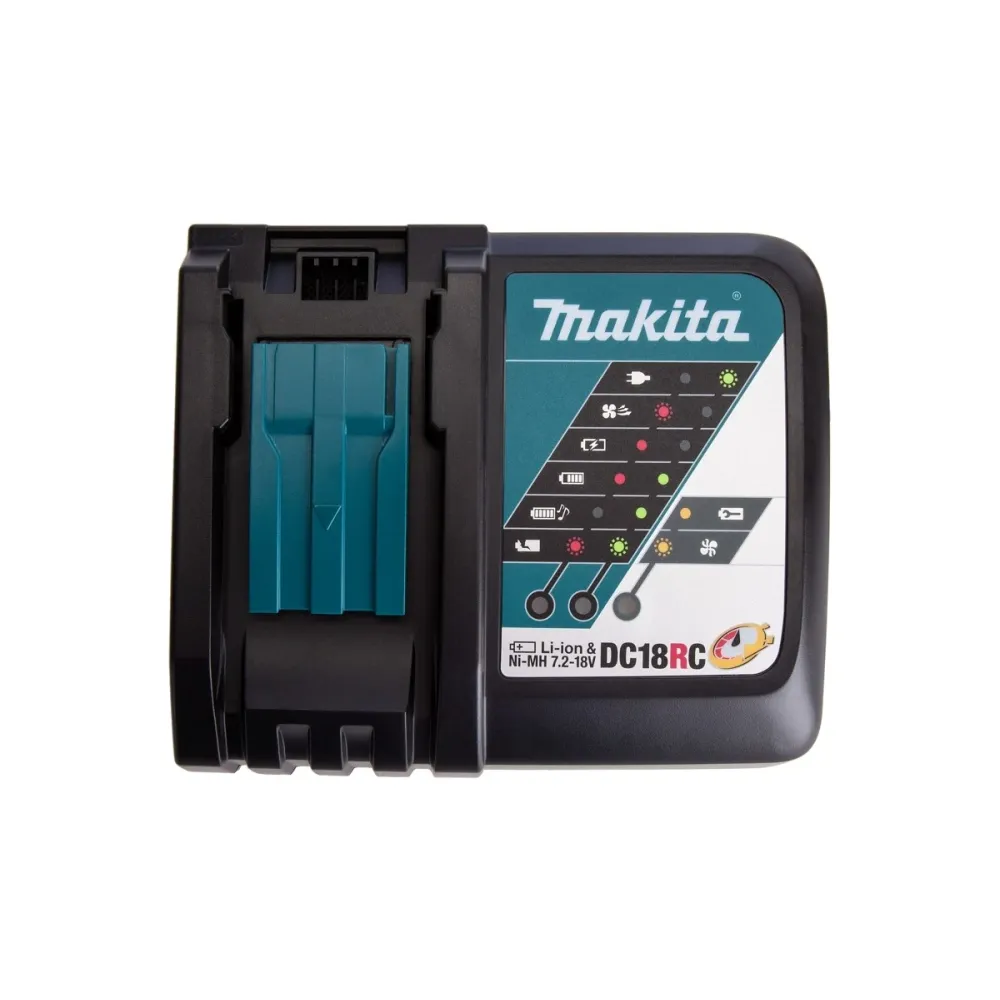 Быстрое зарядное устройство Makita DC18RC, 7.2/9.6/12/14.4/18 В (1913X9-0)