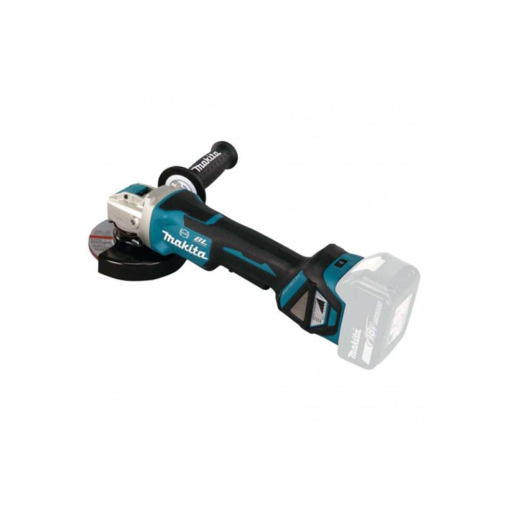 Аккумуляторная угловая шлифовальная машина Makita, 18В, 115 мм, 8500 об/мин, без АКБ и З/У, DGA469Z
