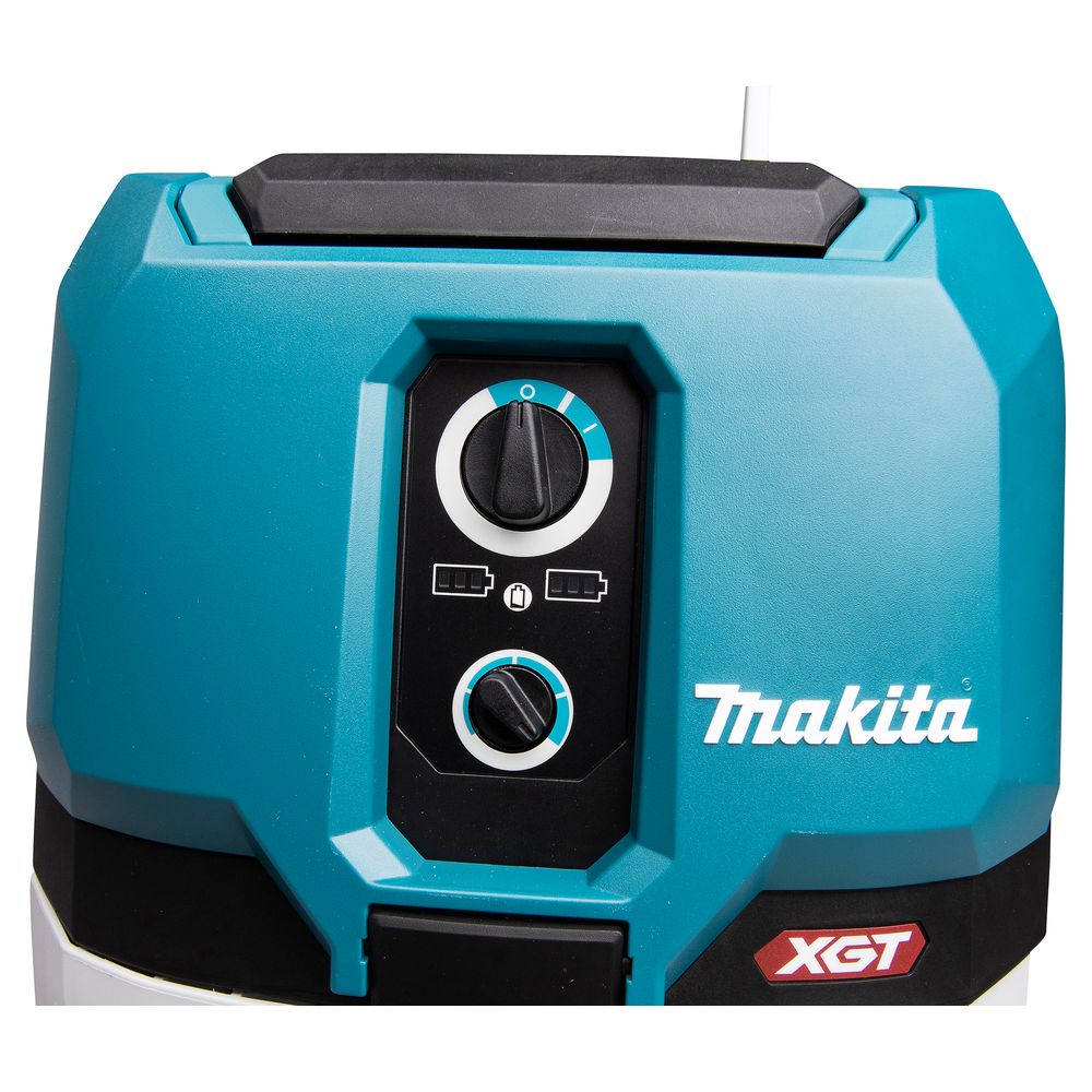 Набор Makita: аккумуляторный пылесос VC003GLZ, 15 л, 3.2 м³/мин + аккумулятор BL4040, 40 В, 4 Ач + быстрое зарядное устройство DC40RA, PT991