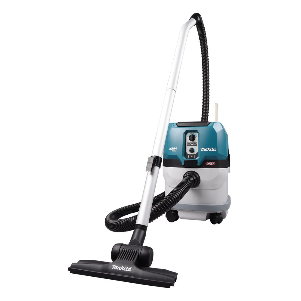 Набор Makita: аккумуляторный пылесос VC004GLZ01, 15 л, 1.8 м³/мин + аккумулятор BL4040, 40 В, 4 Ач + быстрое зарядное устройство DC40RA, PT992