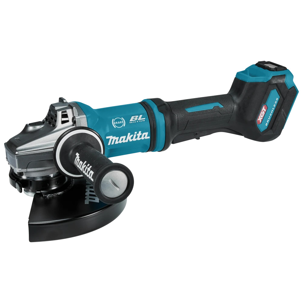 Аккумуляторная угловая шлифмашина Makita GA038GT201, 40 В, 230 мм, 6600 об/мин, с 2 АКБ 5 Ач и ЗУ, в кейсе