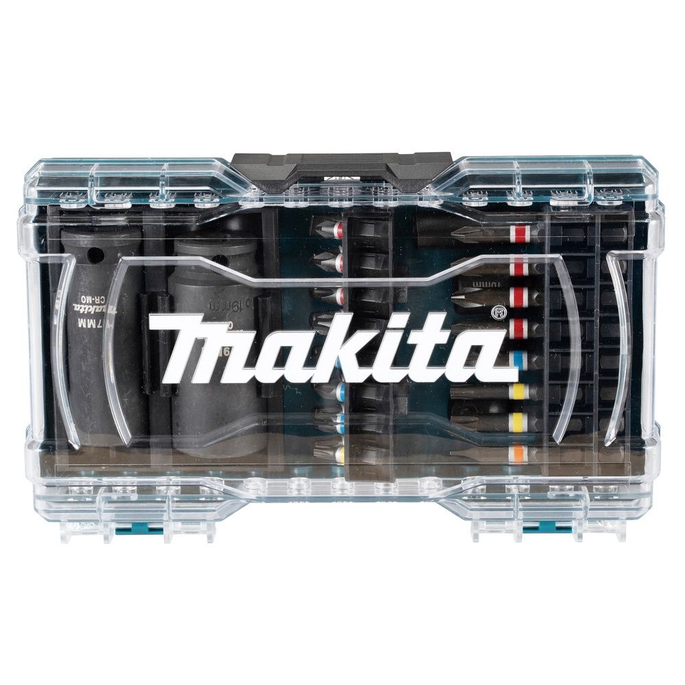 Набор бит и ударных головок Makita, 30 шт., E-07060