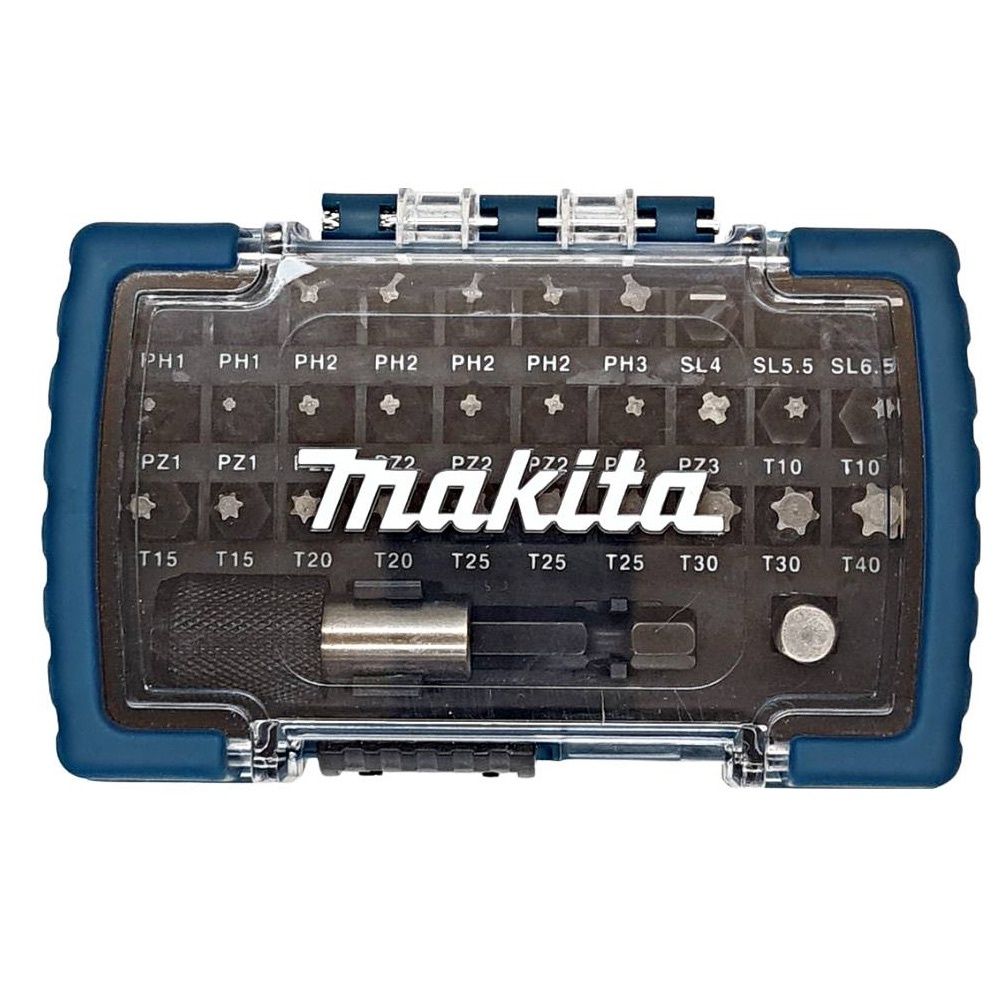Набор бит Makita, 32 шт, с магнитным держателем, D-74762