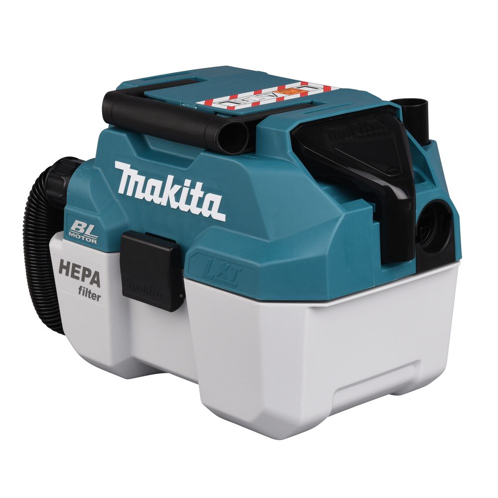 Аккумуляторный пылесос Makita DVC750LZ, для сухой и влажной уборки, без АКБ и ЗУ