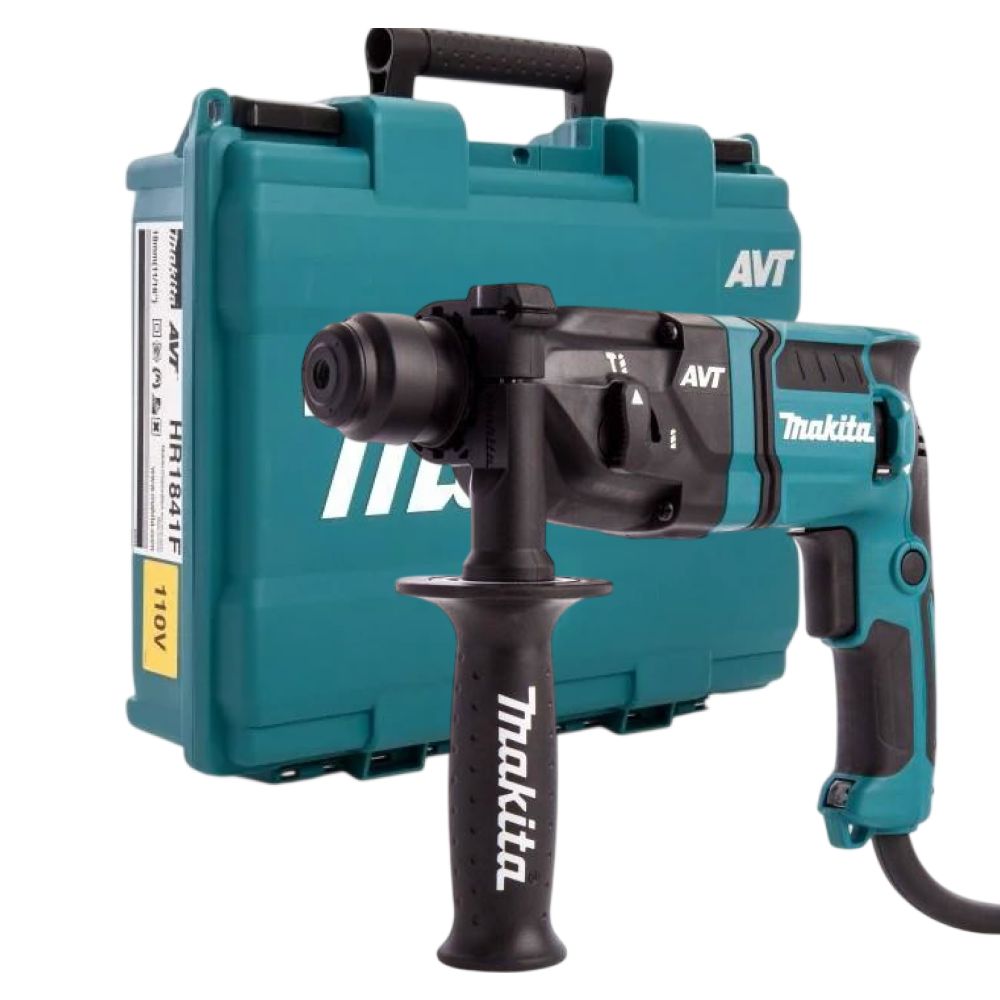 Перфоратор Makita HR1841F, 470 Вт, 1.4 Дж, 4800 уд/мин, в кейсе