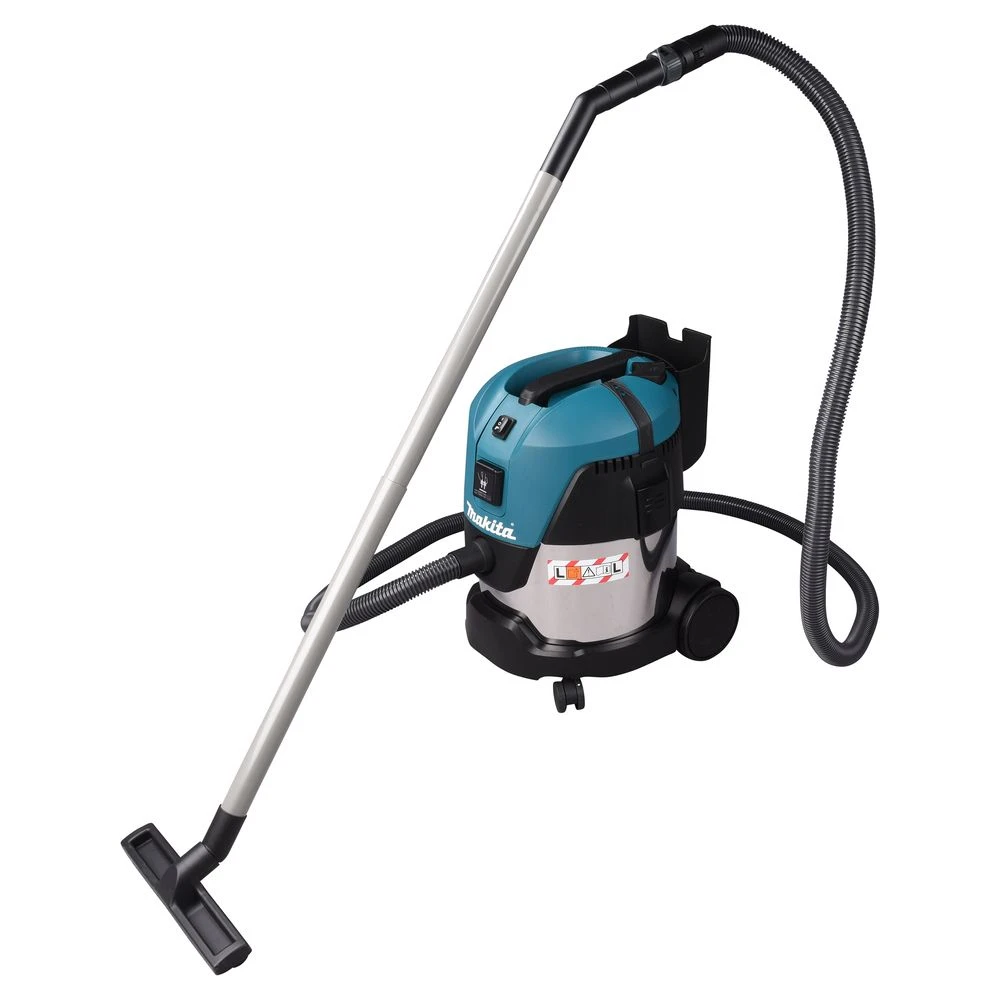 Электрический пылесос Makita VC2012L, для сухой и влажной уборки, класс пыли L