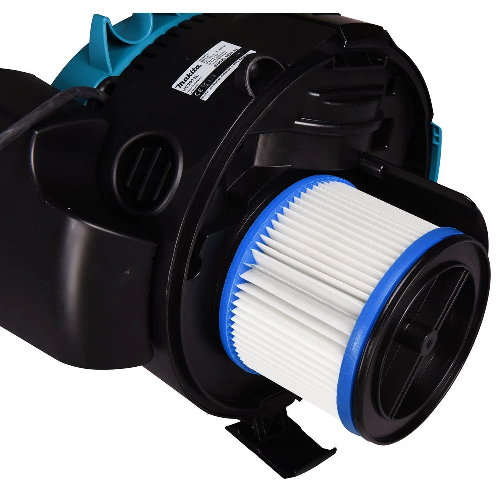 Электрический пылесос Makita VC2012L, для сухой и влажной уборки, класс пыли L