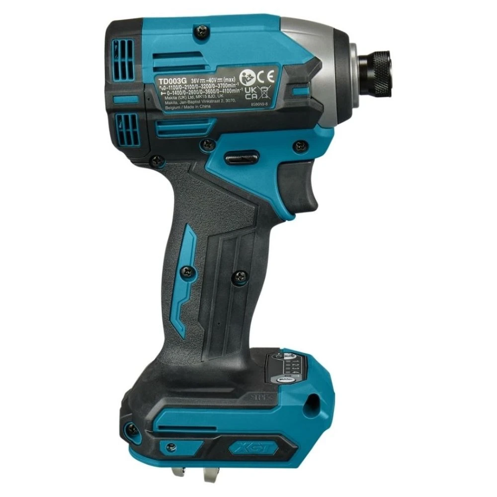 Аккумуляторный ударный шуруповерт Makita TD003GZ, 40 В, 210 Нм, 4100 уд/мин, без АКБ и ЗУ
