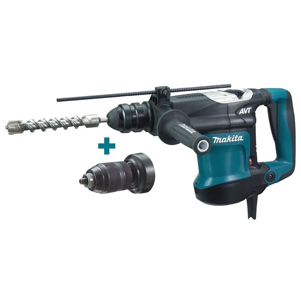 Перфоратор Makita SDS +, 850 Вт, 32 мм, 5.5 Дж, HR3210FCT