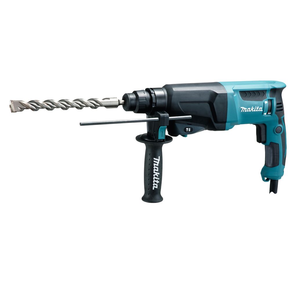 Перфоратор Makita SDS +, с пылеотводом, 720 Вт, 23 мм, 2.6 Дж, HR2300