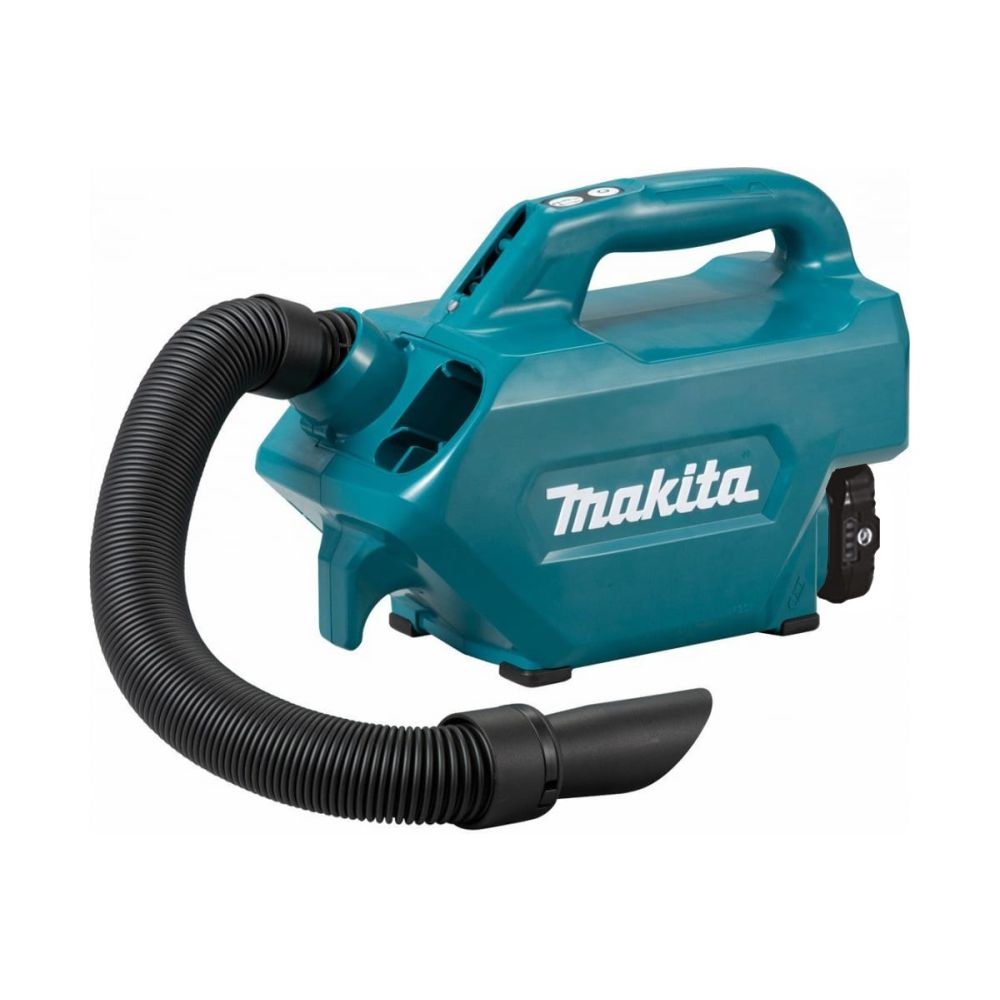 Набор Makita: аккумуляторный пылесос CL121DWA + аккумуляторная ударная дрель-шуруповерт HP333DZ, PT1001