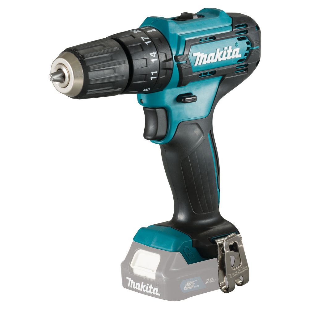 Набор Makita: аккумуляторный пылесос CL121DWA + аккумуляторная ударная дрель-шуруповерт HP333DZ, PT1001