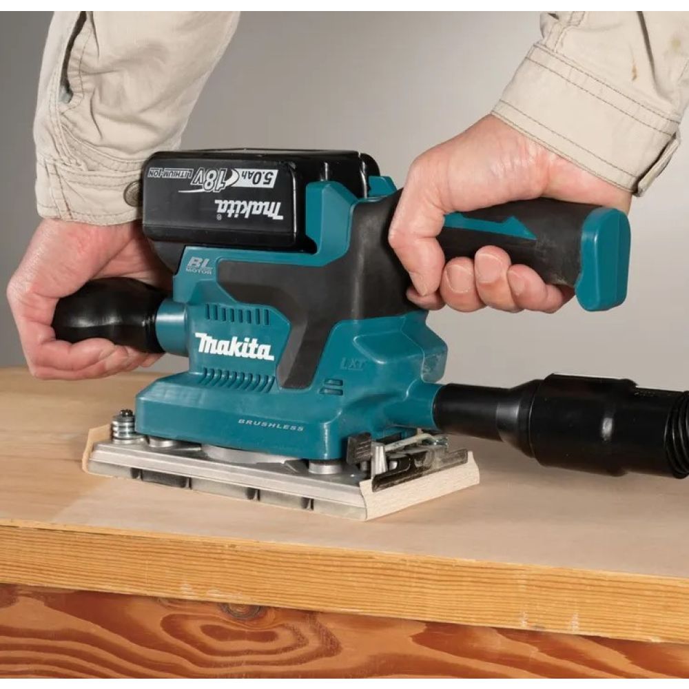 Аккумуляторная шлифовальная машина Makita DBO380Z, 18 В, 93x228 мм, 12000 об/мин, без АКБ и ЗУ