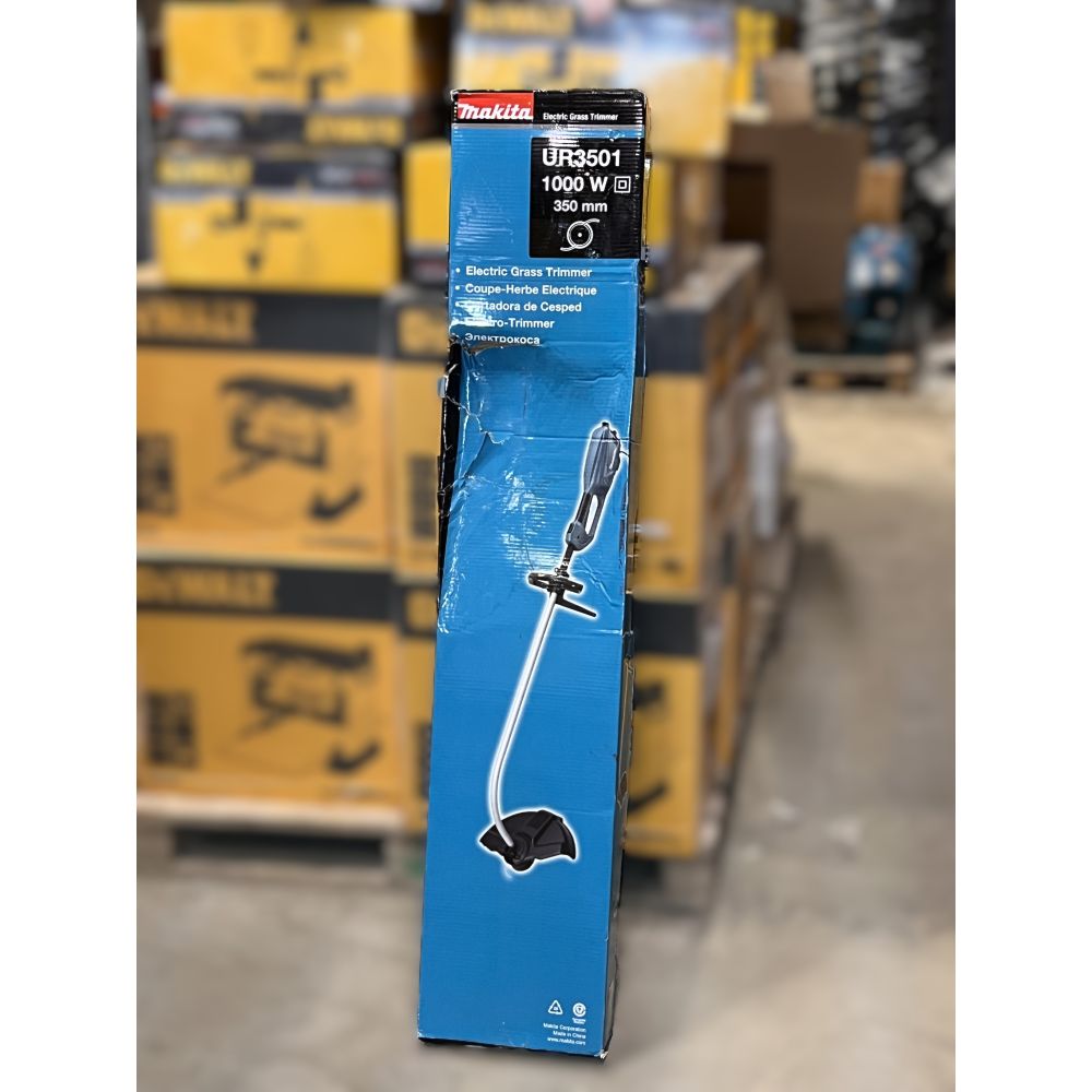 Триммер электрический Makita UR3501, 1000 Вт, 7500 об/мин, (УЦЕНЕННЫЙ ТОВАР) (UR3501/U1)