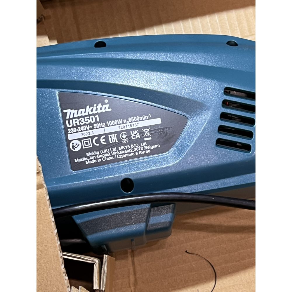 Триммер электрический Makita UR3501, 1000 Вт, 7500 об/мин, (УЦЕНЕННЫЙ ТОВАР) (UR3501/U1)