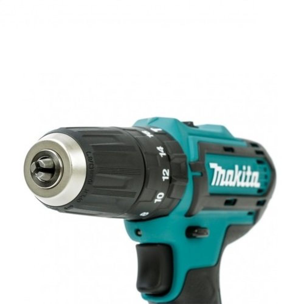Аккумуляторная ударная дрель-шуруповерт Makita DHP485SYE, 18 В, 1900 об/мин, 28500 уд/мин, с 2 АКБ 1.5 Ач и ЗУ, в кейсе