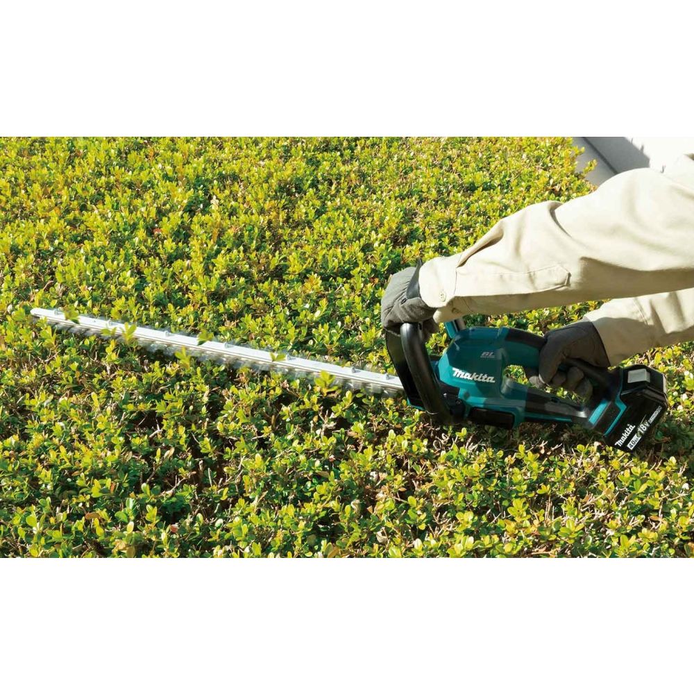 Аккумуляторный кусторез Makita, 18 В, 60 см, 4000 ход/мин, c АКБ 5 Ач и ЗУ, DUH606RT