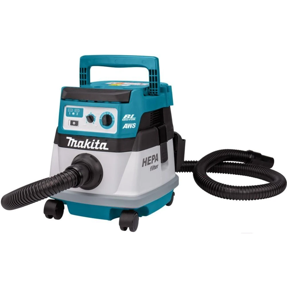 Аккумуляторный пылесос Makita DVC867LZX4, с Bluetooth-системой автоматического запуска, без АКБ и ЗУ
