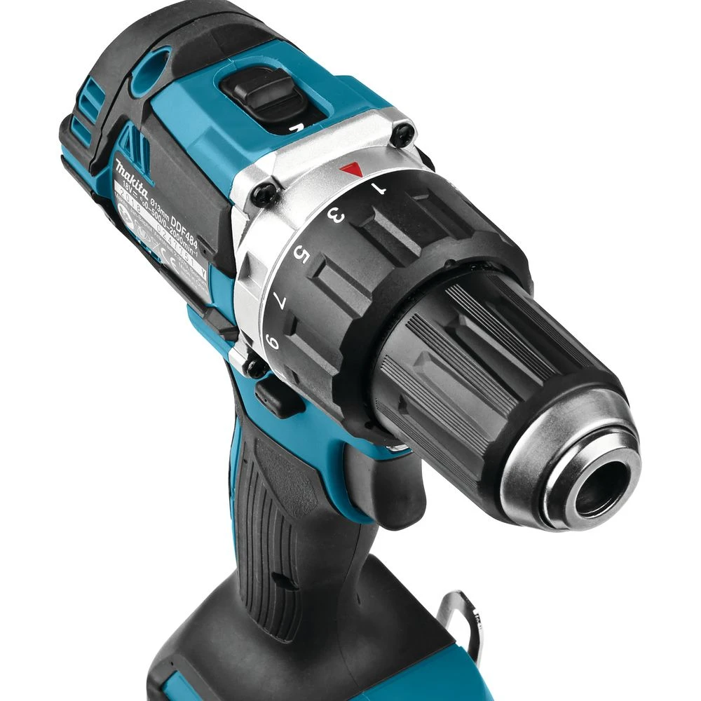 Аккумуляторная дрель-шуруповерт Makita DDF484Z, 18 В, 2000 об/мин, без АКБ и ЗУ