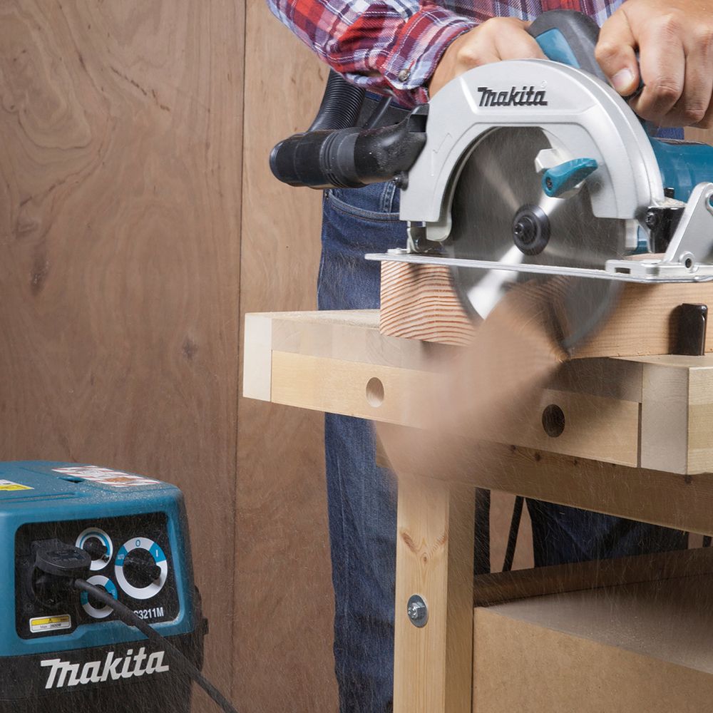 Пила циркулярная Makita HS7600, 1200 Вт, 185 мм, 5200 об/мин