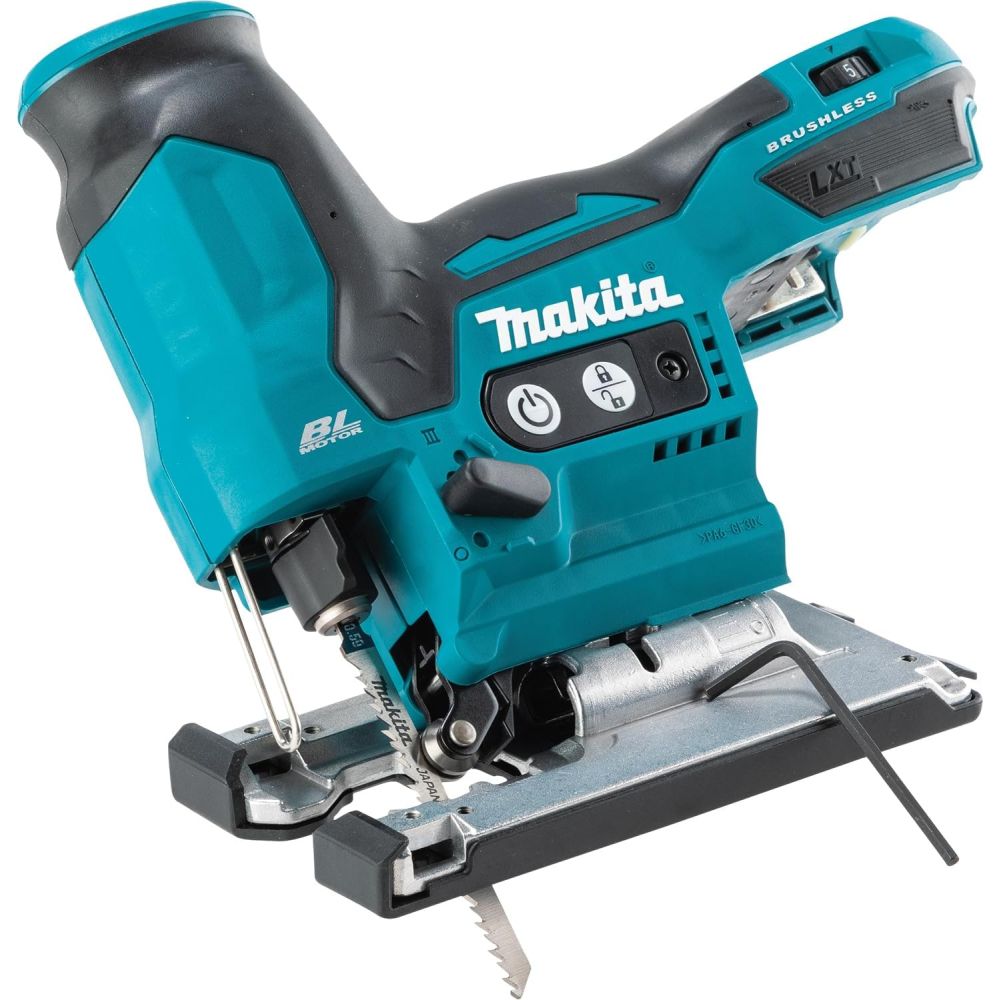 Аккумуляторный лобзик Makita DJV185Z, 18 В, 3000 ход/мин, 23 мм, без АКБ и ЗУ