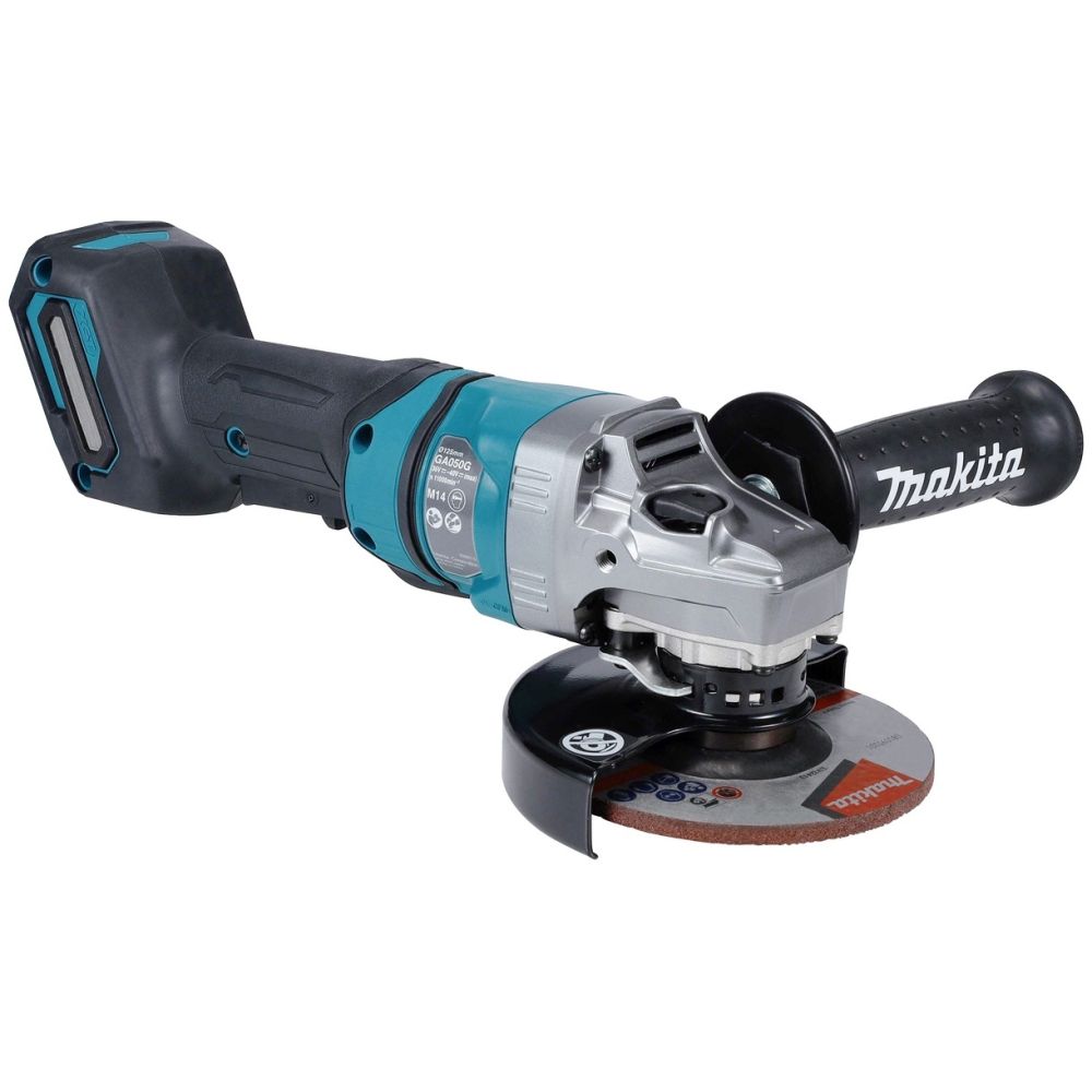 Аккумуляторная угловая шлифмашина Makita GA050GZ, 40 В, 125 мм, 11000 об/мин, без АКБ и ЗУ