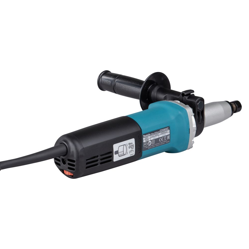 Прямошлифовальная машина Makita GD0800C, 750 Вт, 6 мм, 28000 об/мин