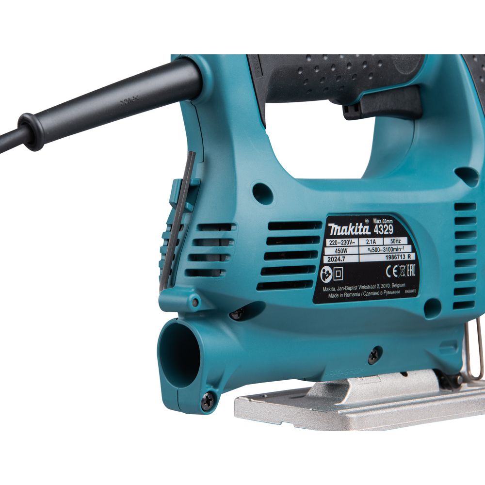Лобзик Makita 4329, 450 Вт, 3100 ход/мин, 18 мм