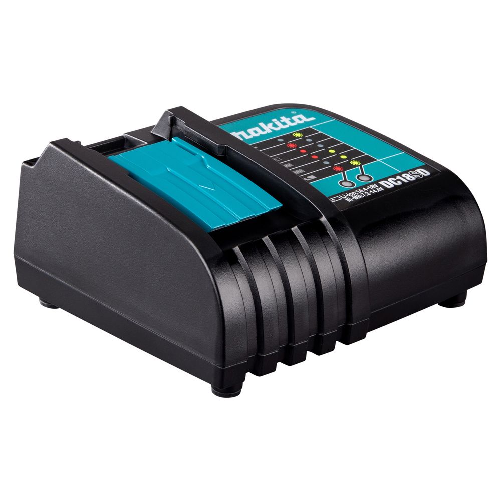 Зарядное устройство Makita DC18SD, 7.2-18 В, 2.6 А, (УЦЕНЕННЫЙ ТОВАР) (630881-4/U)