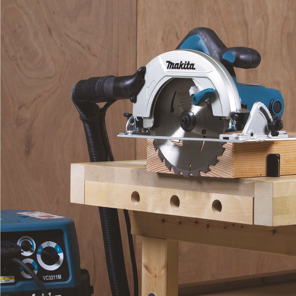 Дисковая циркулярная пила Makita, 1200 Вт, 190 мм, 5200 об/мин, в кейсе MakPac, HS7601J