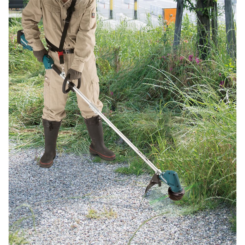 Аккумуляторный набор садовой техники Makita, 18 В: воздуходувка DUB184 + триммер DUR192, с АКБ 3 Ач и ЗУ