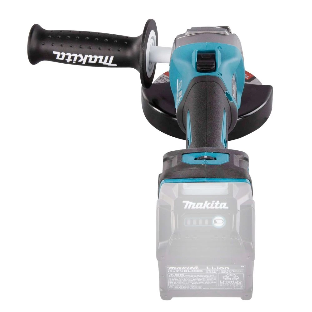 Аккумуляторная угловая шлифмашина Makita GA023GZ, 40 В, 125 мм, 8500 об/мин, без АКБ и ЗУ