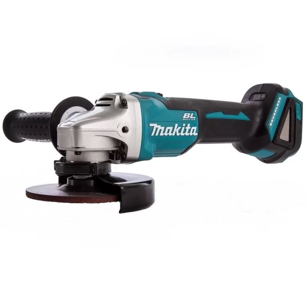 Аккумуляторная угловая шлифмашина Makita, 18 В, 125 мм, 8500 об/мин, без АКБ и ЗУ, DGA512ZU