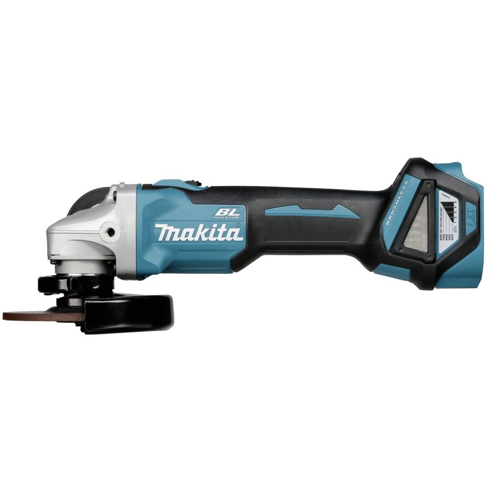 Аккумуляторная угловая шлифмашина Makita DGA511Z, 18 В, 125 мм, 8500 об/мин, без АКБ и ЗУ