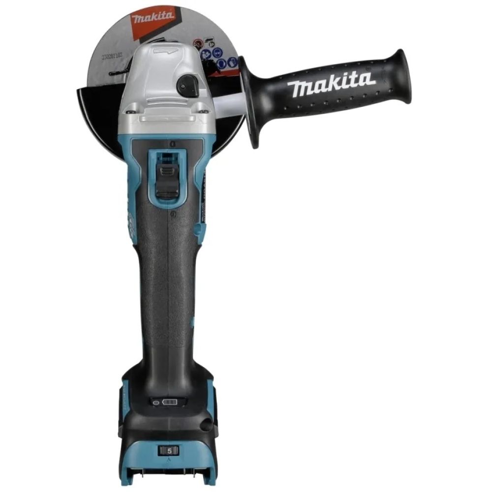 Аккумуляторная угловая шлифмашина Makita DGA511Z, 18 В, 125 мм, 8500 об/мин, без АКБ и ЗУ