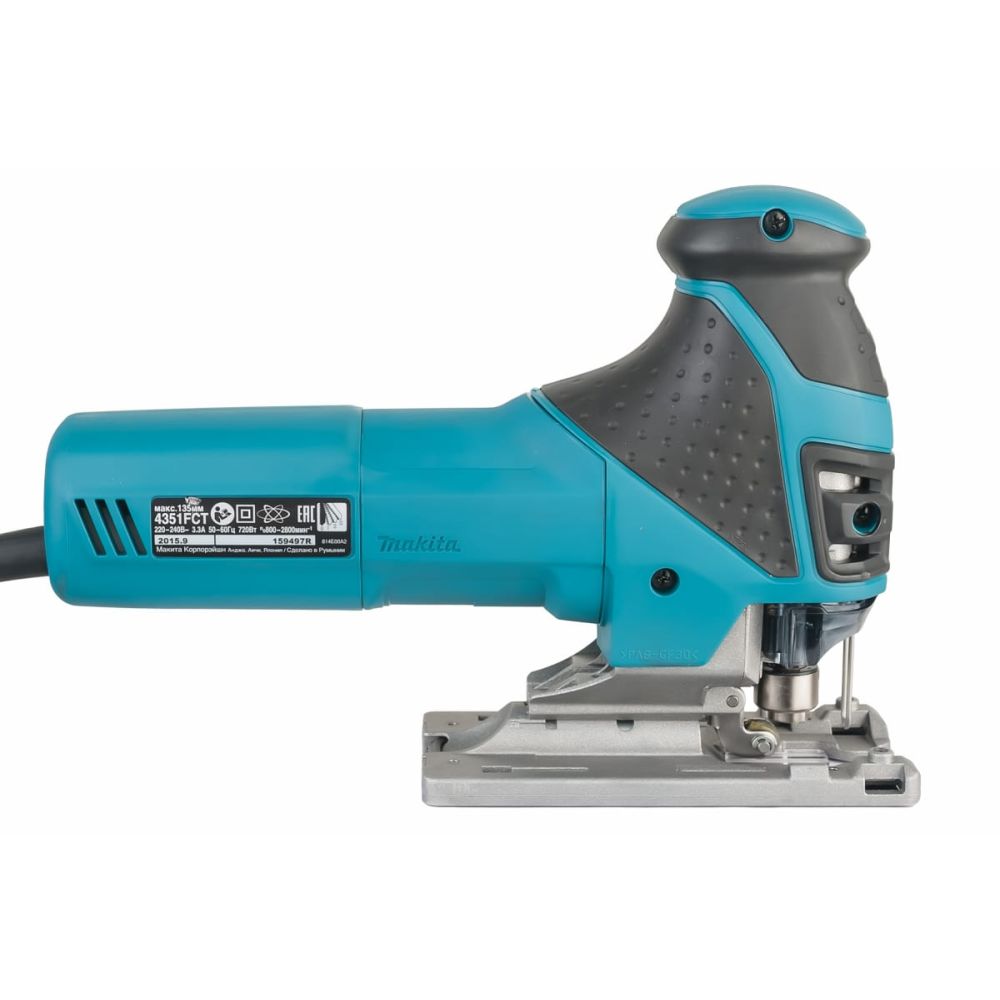 Лобзик Makita 4351FCT, 720 Вт, 2800 ход/мин, 26 мм, в кейсе