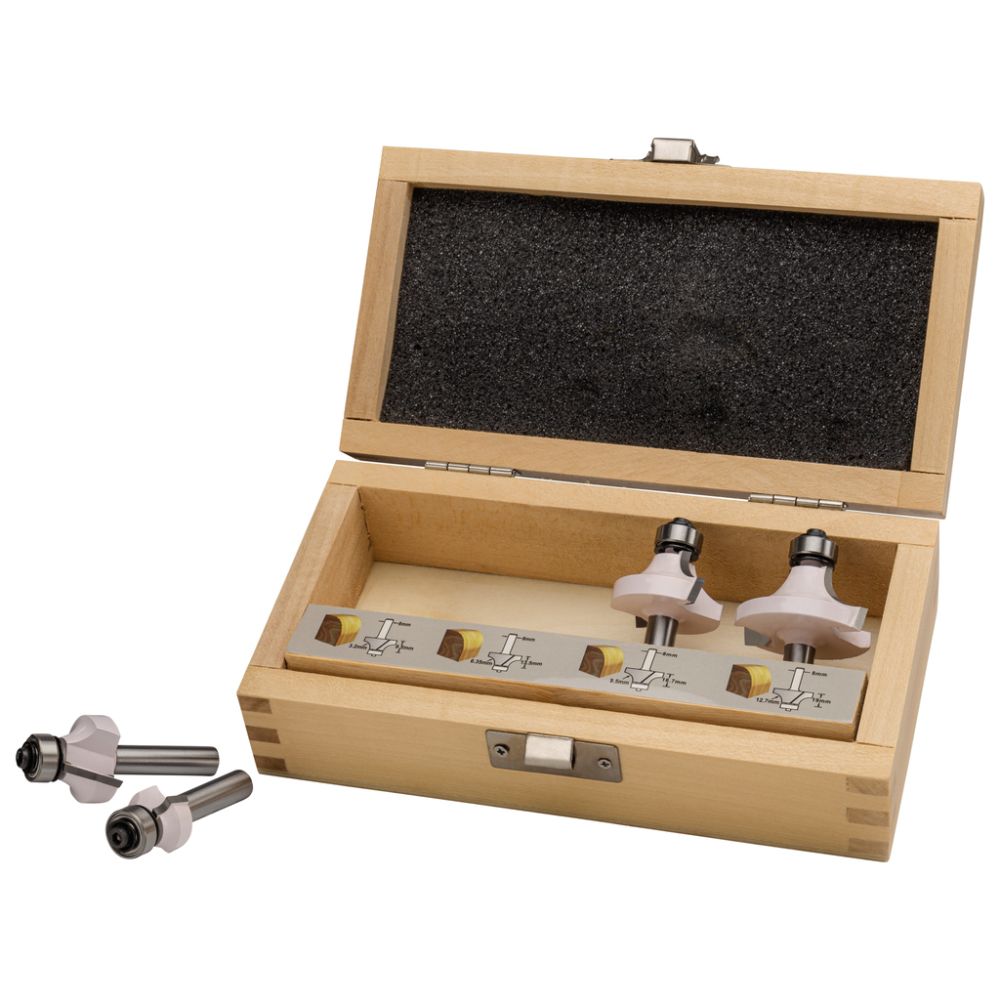 Фреза Makita кромочная 4 шт., 38.1х19х62 мм, (D-53534)