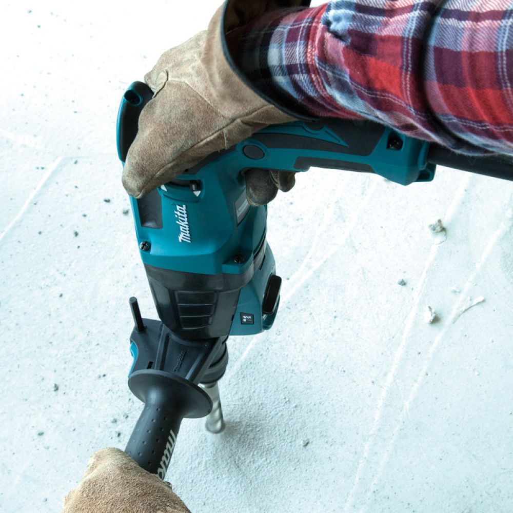 Набор Makita: перфоратор Makita HR2630, 800 Вт, 2.4 Дж, 4600 уд/мин + перчатки "Механик" PGH-160350-XL + смазка для буров 196804-7, PT1051