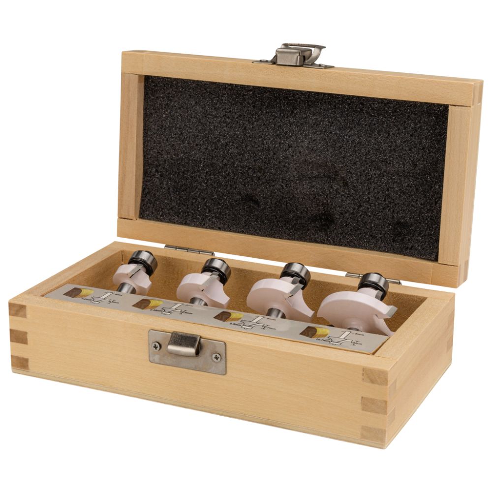 Фреза Makita кромочная 4 шт., 38.1х19х62 мм, (D-53534)