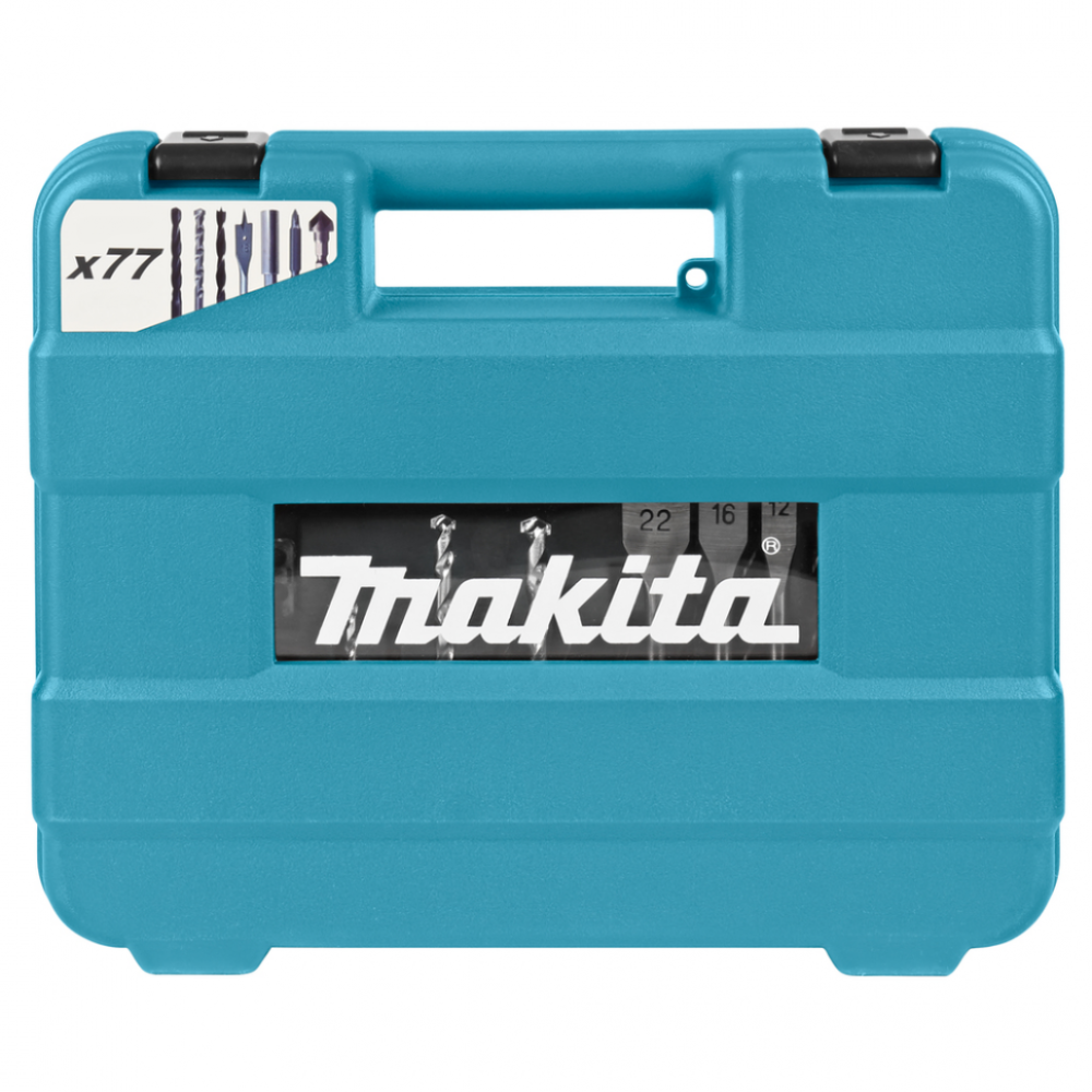 Набор бит и сверл Makita Square, 77 шт., D-47226-5 (5 наборов в упаковке)