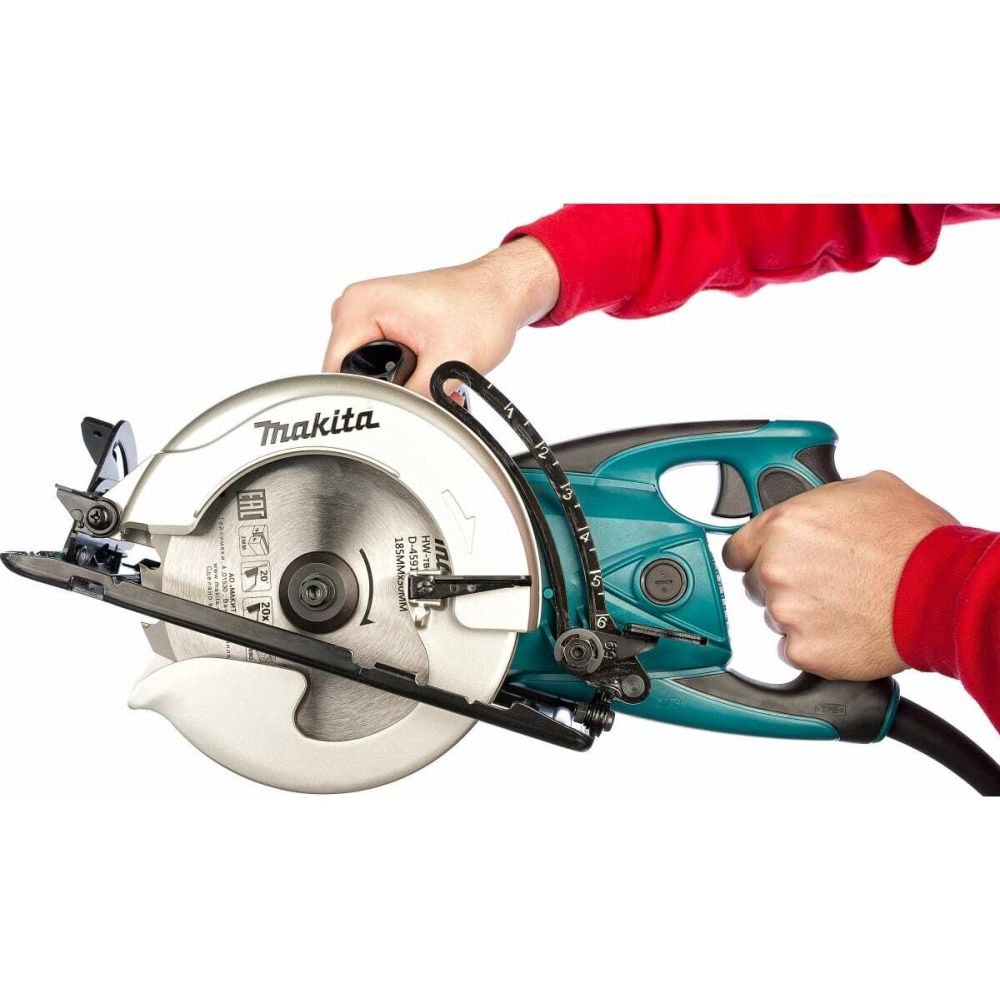 Гипоидная дисковая циркулярная пила Makita 185 мм, 5477NB