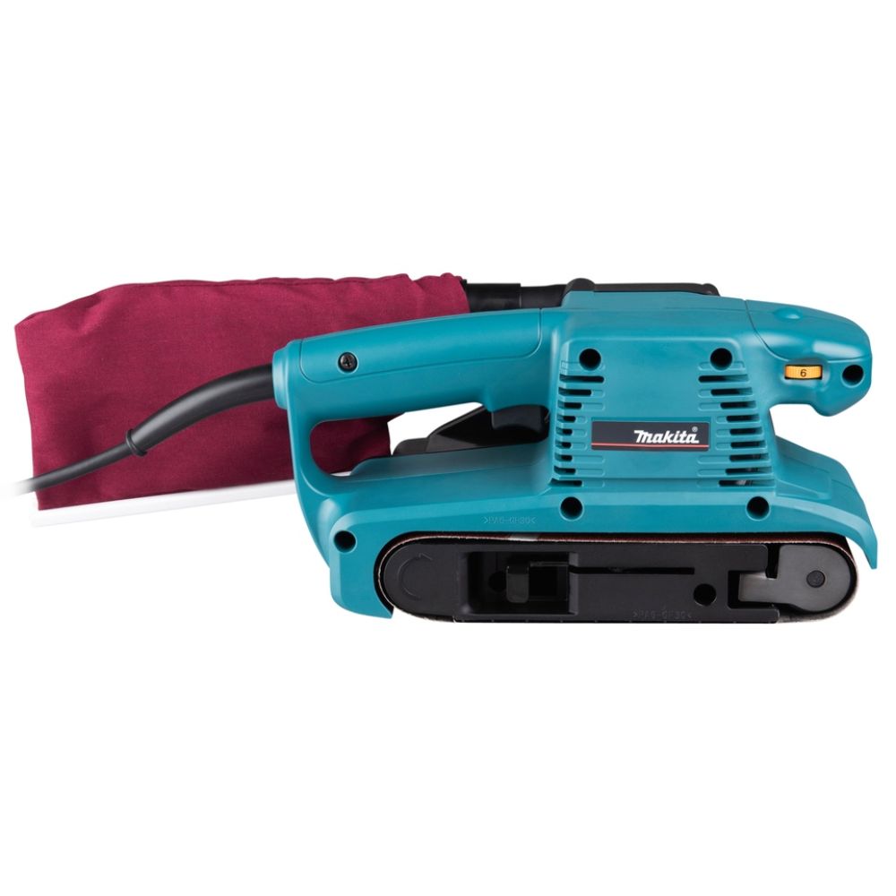 Ленточная шлифмашина Makita 9911J, 650 Вт, 270 м/мин, в кейсе MakPac