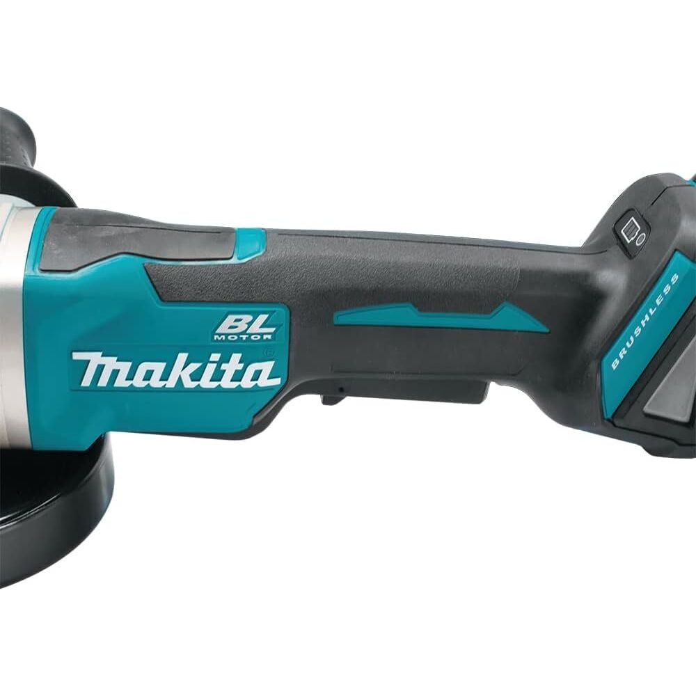 Аккумуляторная угловая шлифмашина Makita, 18 В, 125 мм, 8500 об/мин, без АКБ и ЗУ, DGA508Z