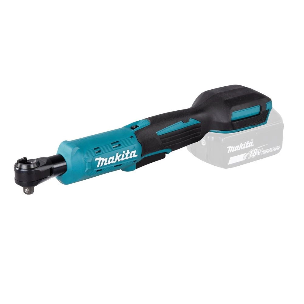 Аккумуляторная угловая трещотка Makita DWR180Z, 800 об/мин, без АКБ и ЗУ