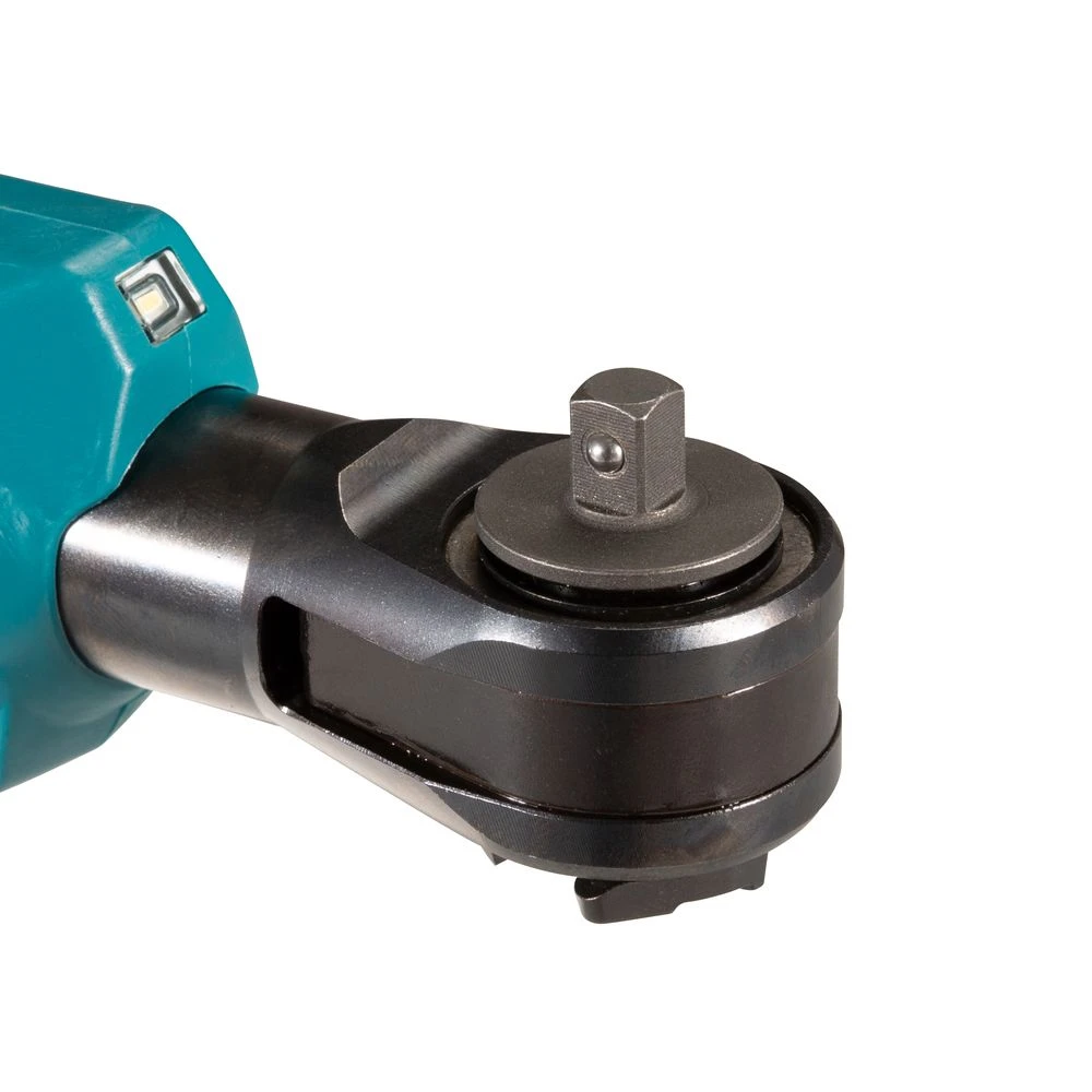 Аккумуляторная угловая трещотка Makita DWR180Z, 800 об/мин, без АКБ и ЗУ
