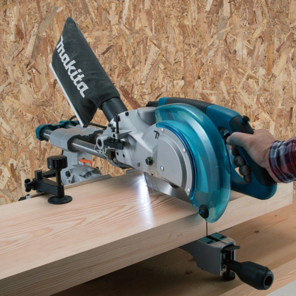 Торцовочная пила консольного типа Makita 1 400 Вт 216 мм 5 000 об/мин, LS0815FLN