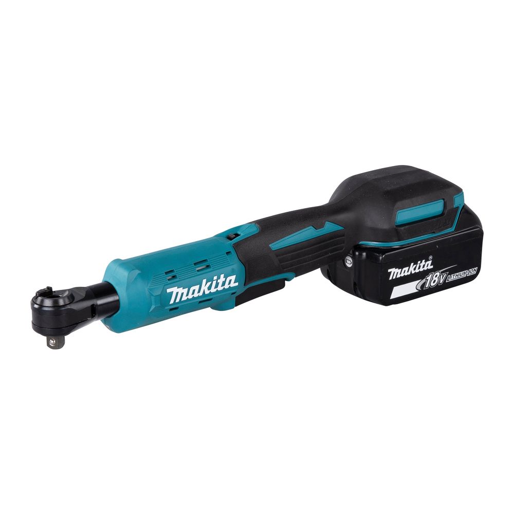 Аккумуляторная угловая трещотка Makita DWR180RF, 800 об/мин, с АКБ 3 Ач и ЗУ