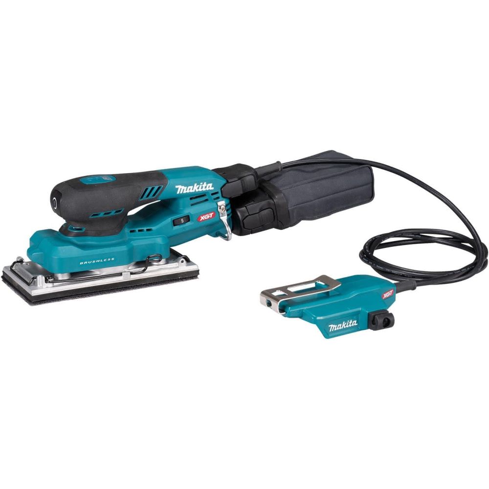 Аккумуляторная плоскошлифовальная машина Makita BO007CGZ, 40 В, 12000 кол/мин, с выносной батареей, без АКБ и ЗУ