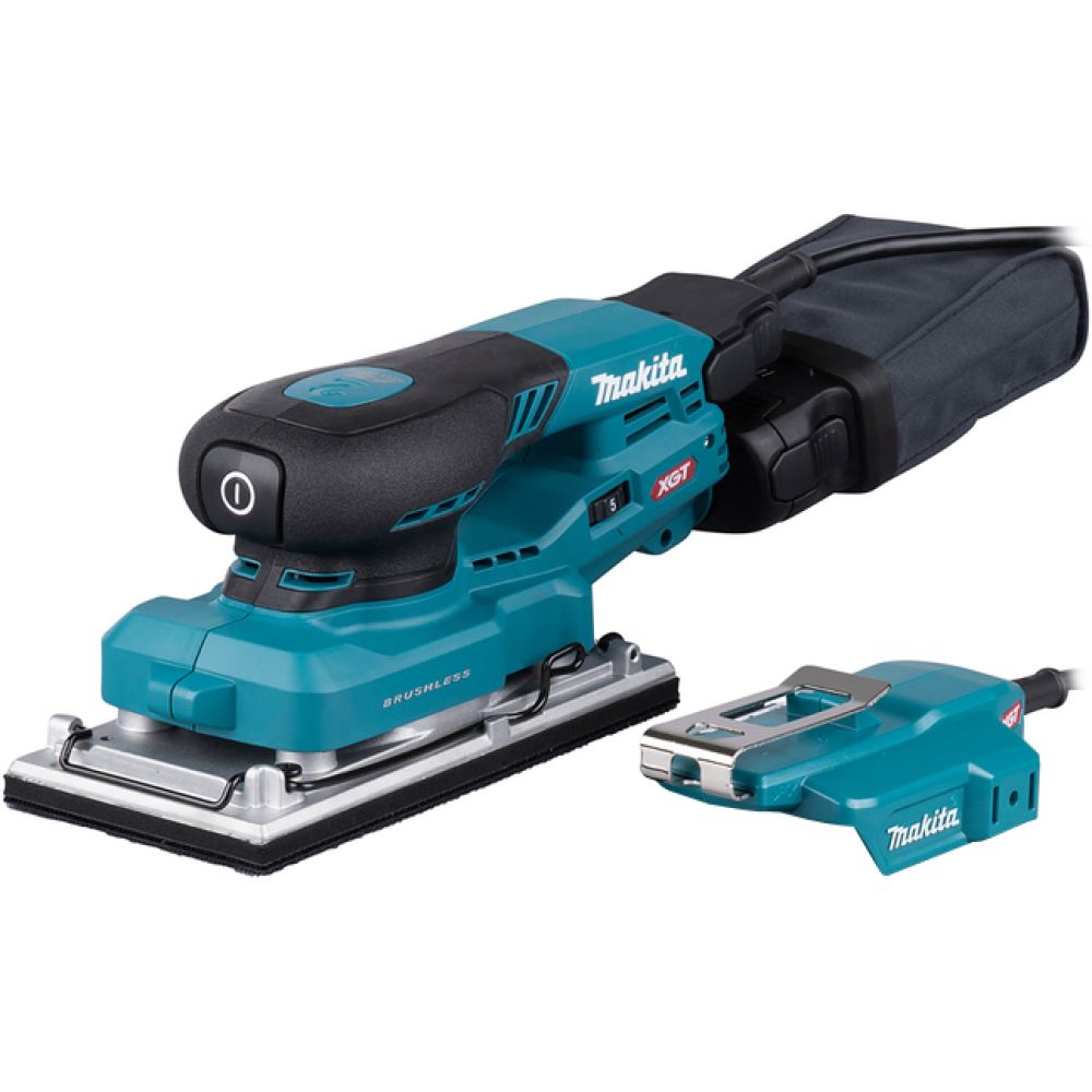 Аккумуляторная плоскошлифовальная машина Makita BO007CGZ, 40 В, 12000 кол/мин, с выносной батареей, без АКБ и ЗУ